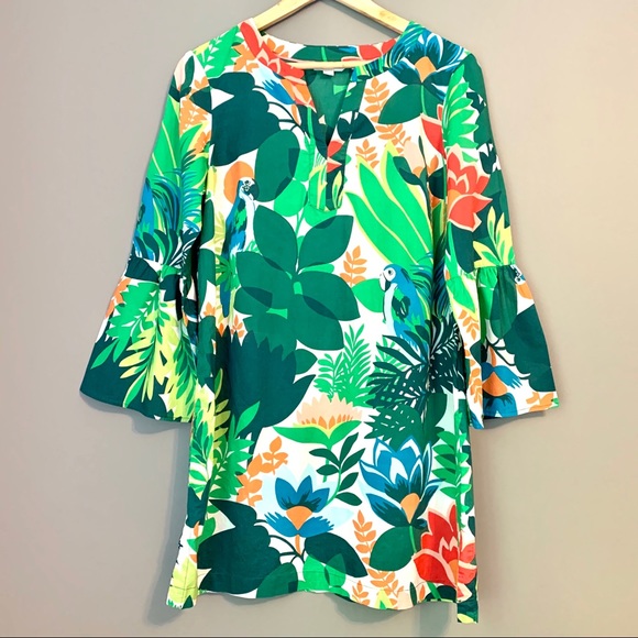 Boden Dresses & Skirts - Boden 100% Cotton Tropical Dress, Size 8